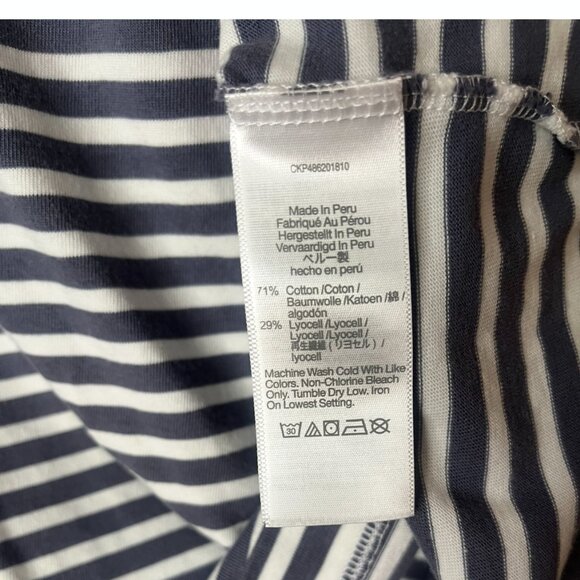 MADEWELL Striped structured Muscle Tee. Size M. Cotton blend - Picture 6 of 6